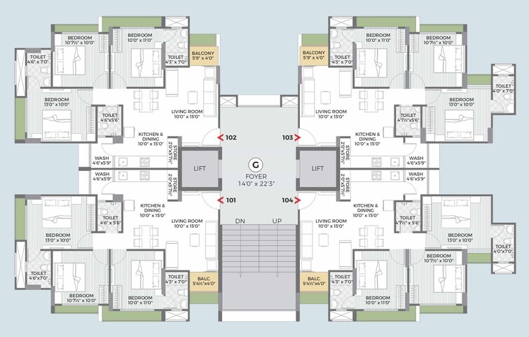 Shilp Revanta Floor Plans 5
