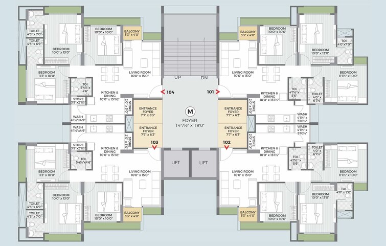 Shilp Revanta Floor Plans 7