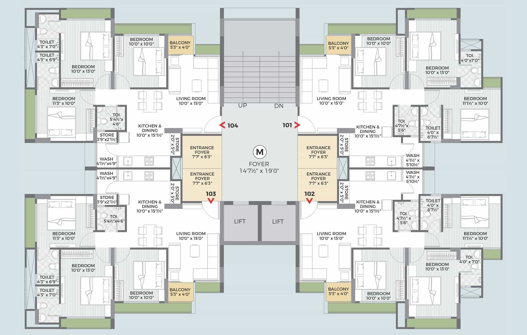 Shilp Revanta Floor Plans 7