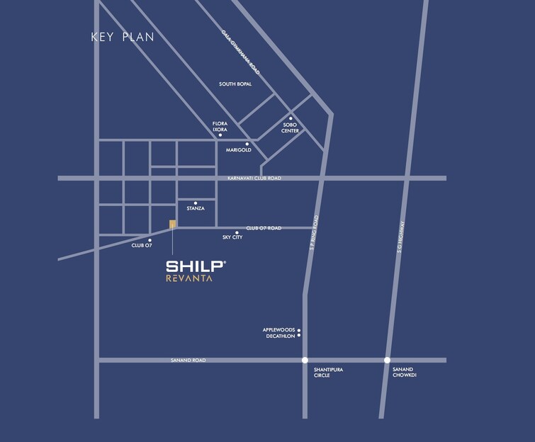 Shilp Revanta Location Image