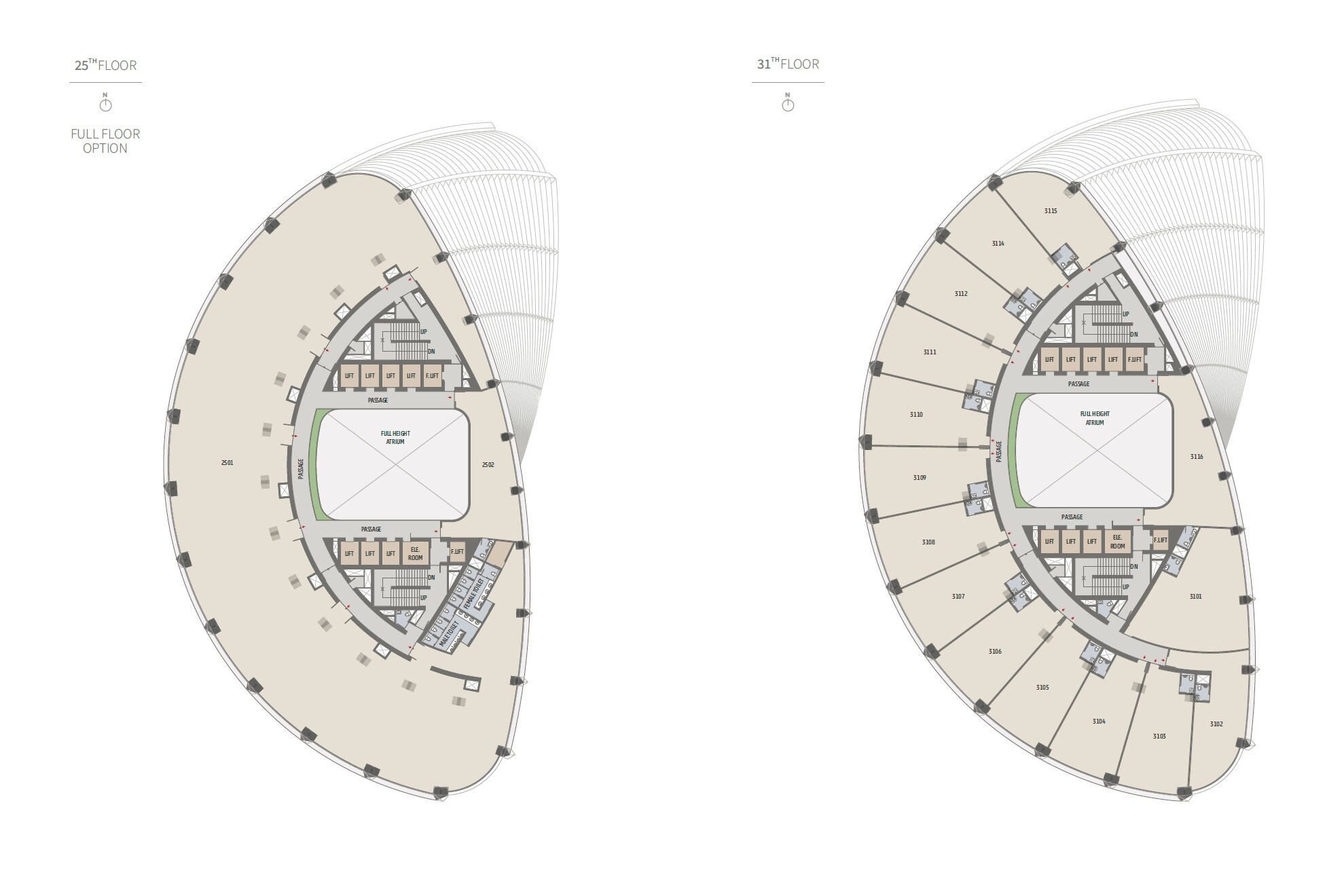 Shivalik Curv Floor Plans 1