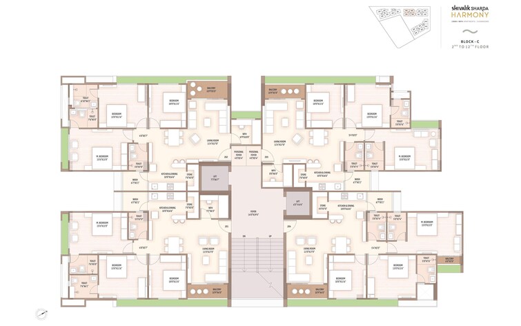 Shivalik Sharda Harmony Floor Plans 3