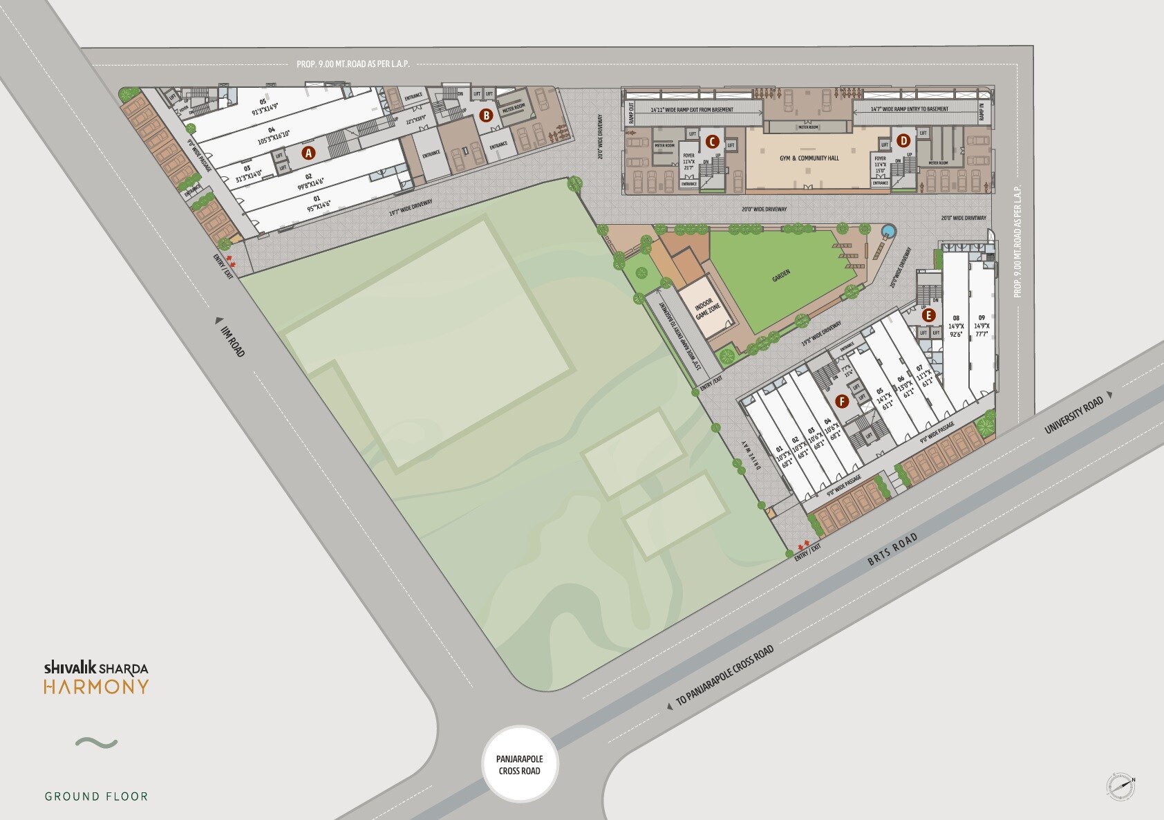 Shivalik Sharda Harmony Master Plan Image