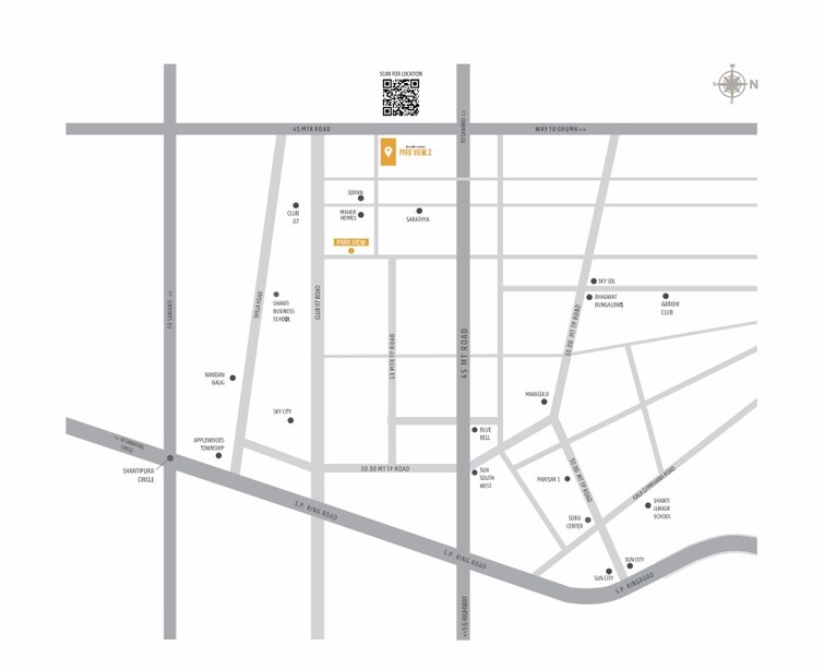 Shivalik Sharda Park View 2 Location Image