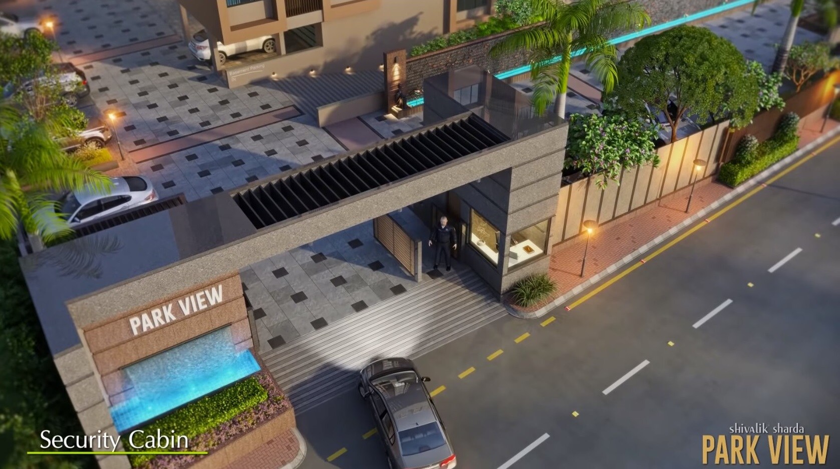 Shivalik Sharda Park View Entrance View