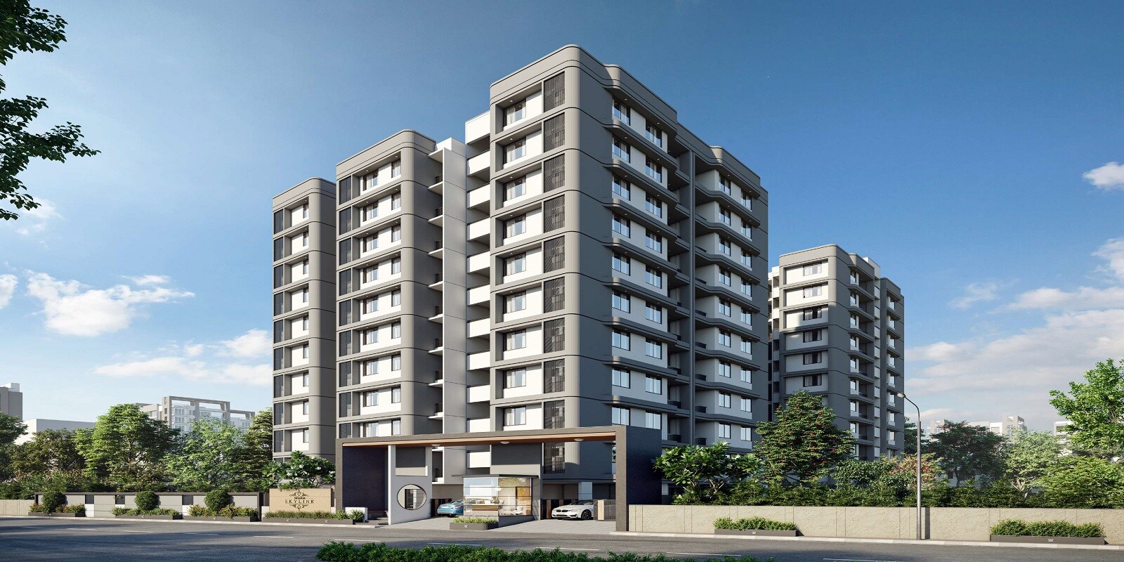 Shivanta Dharm Skylink residential project in Vatva