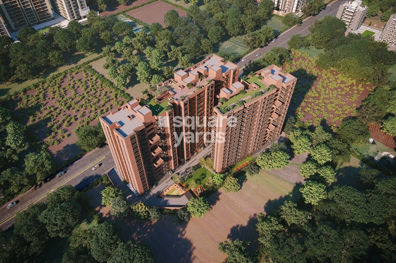 Shivay Swam Residencia Tower View