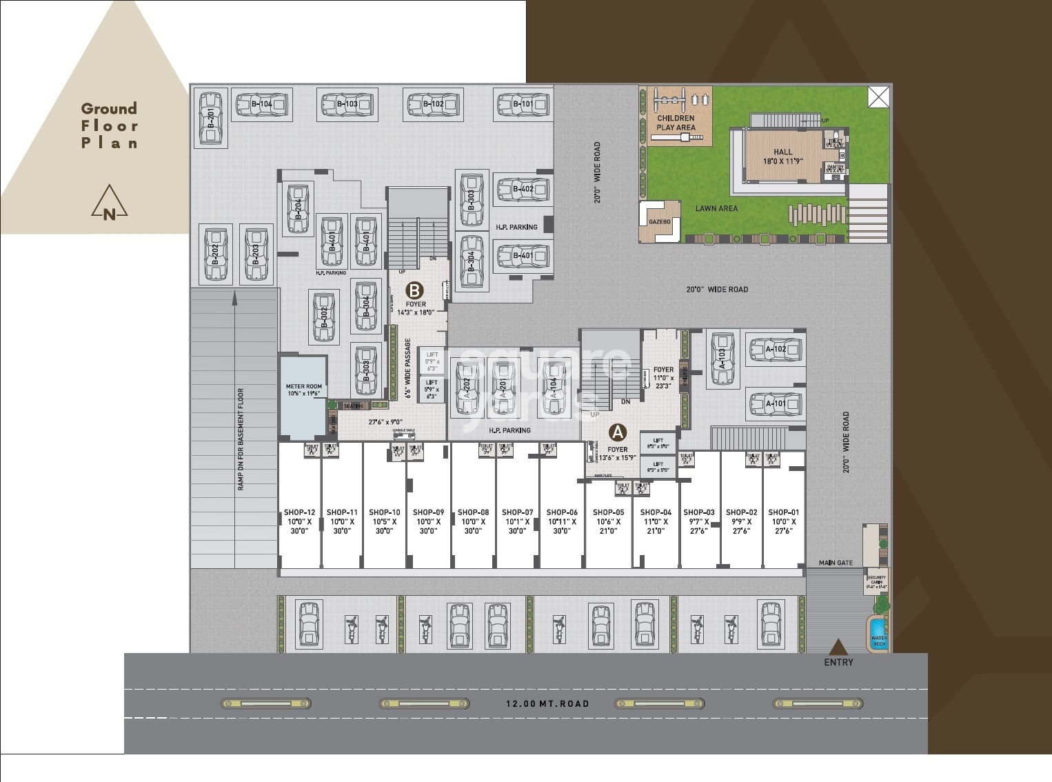 Shivman Aura Parisar Floor Plans