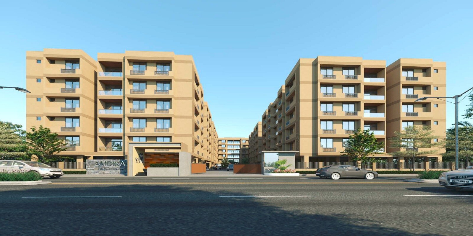 Shree Ambica Residency residential project in Vavol