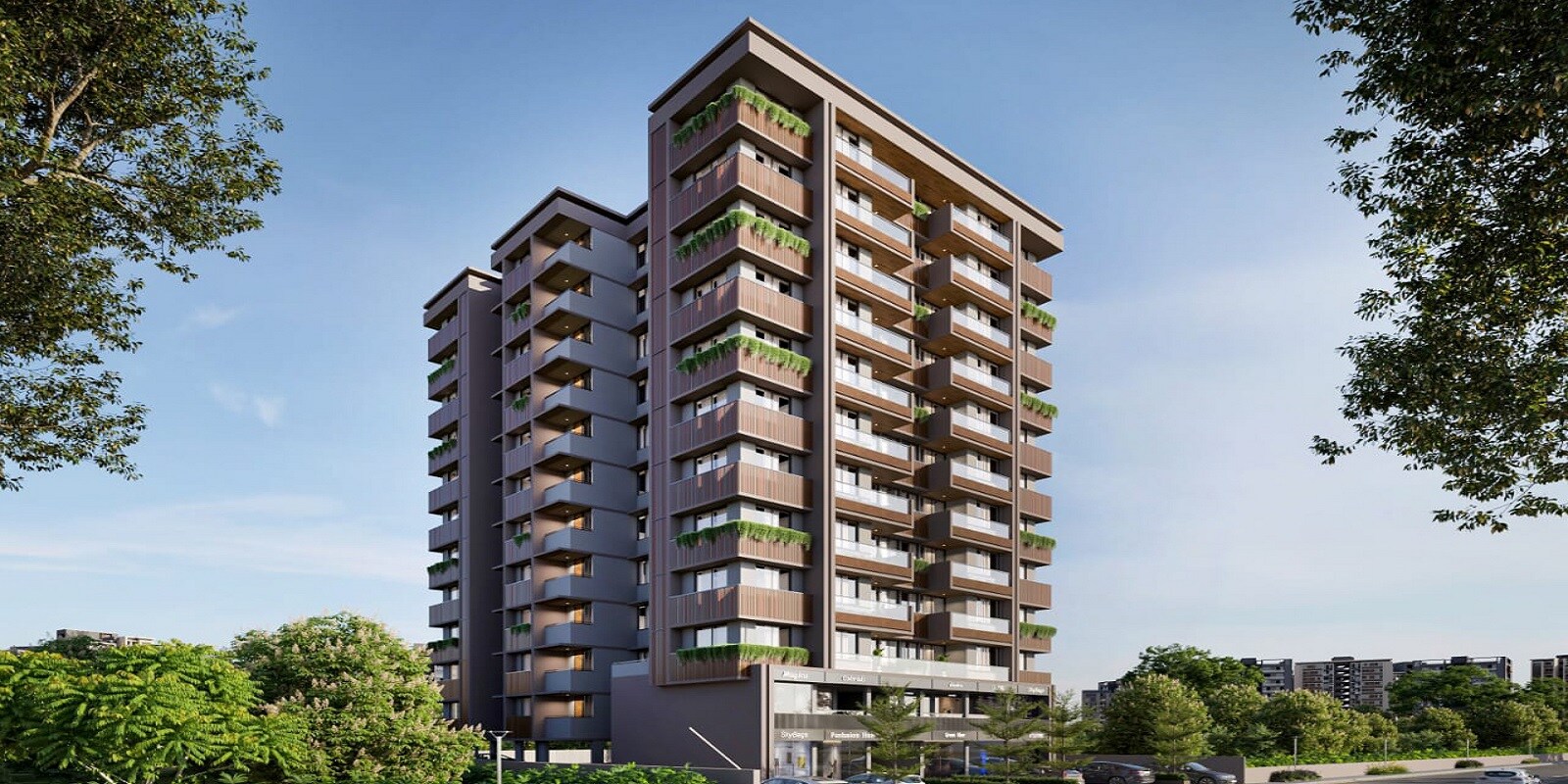 Shree Jagannath Hill residential project in Vatva