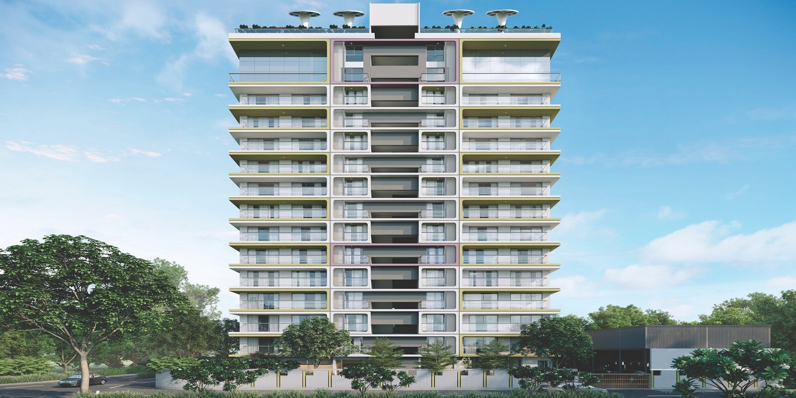 Shree Stuti residential project in Koba