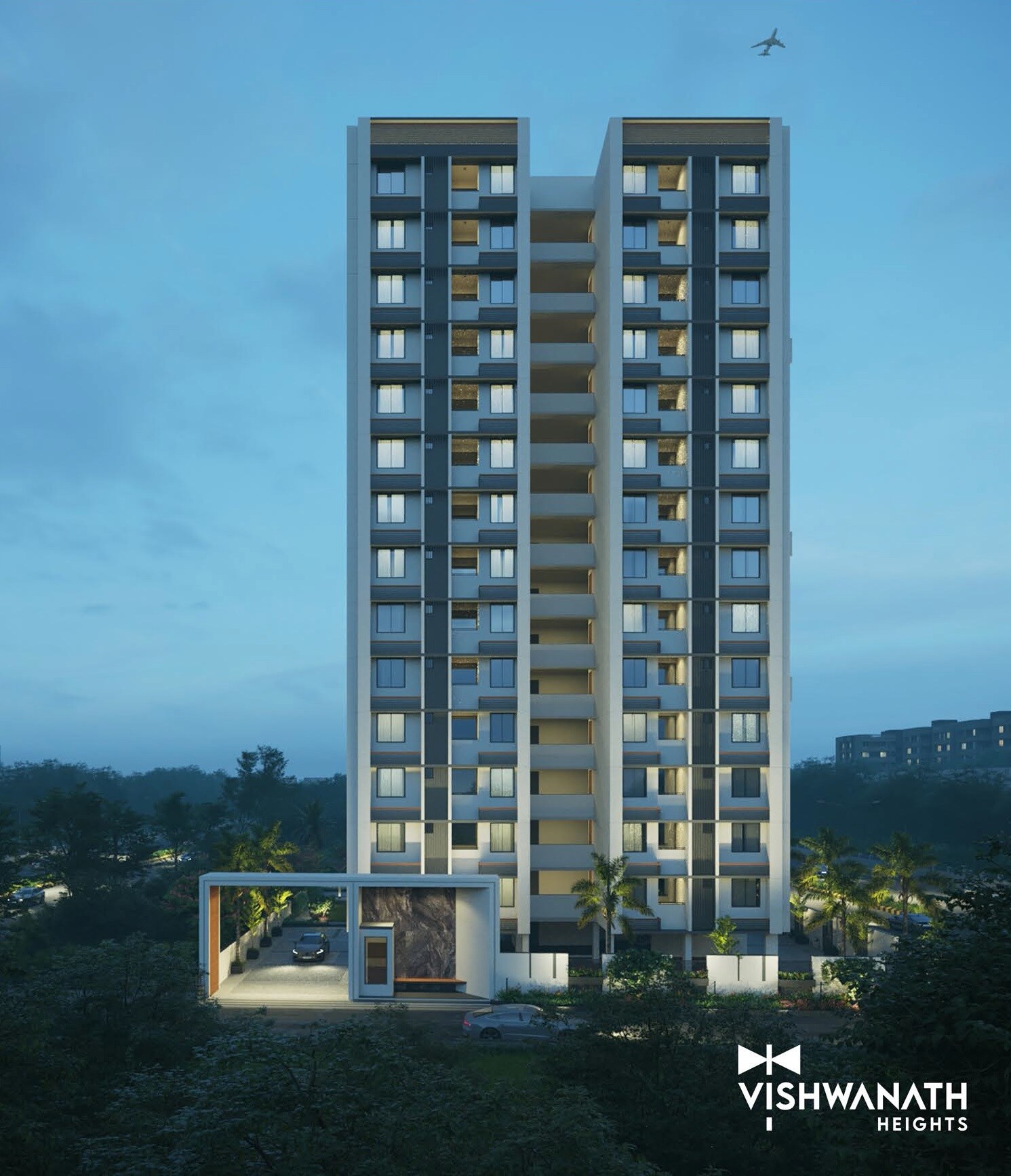 Shree Vishwanath Heights Apartment Exteriors 3