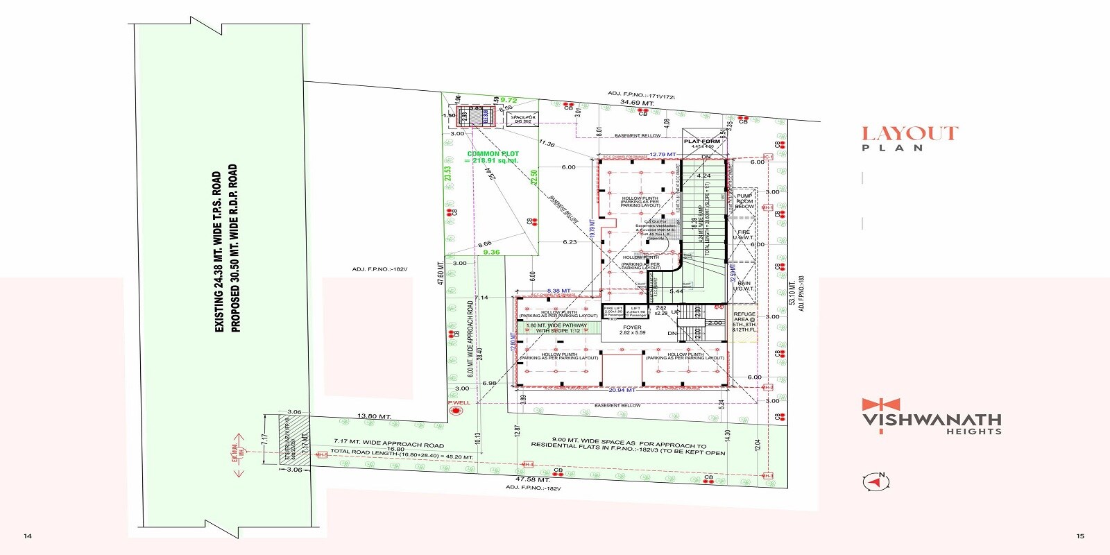Shree Vishwanath Heights Master Plan Image