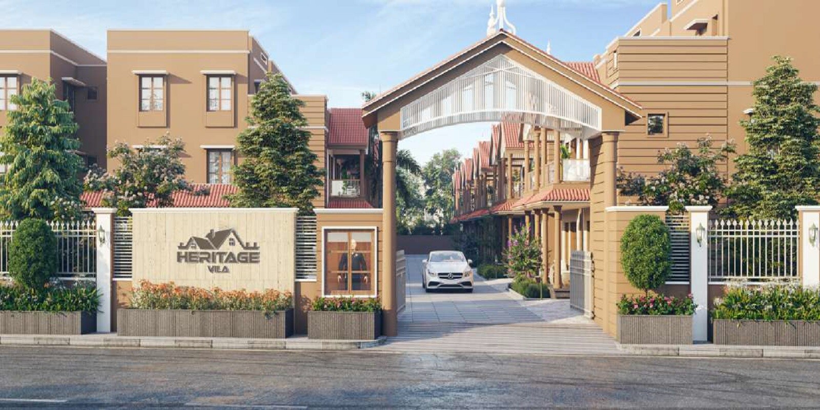 Shreeji Heritage Villa residential project in Nana Chiloda