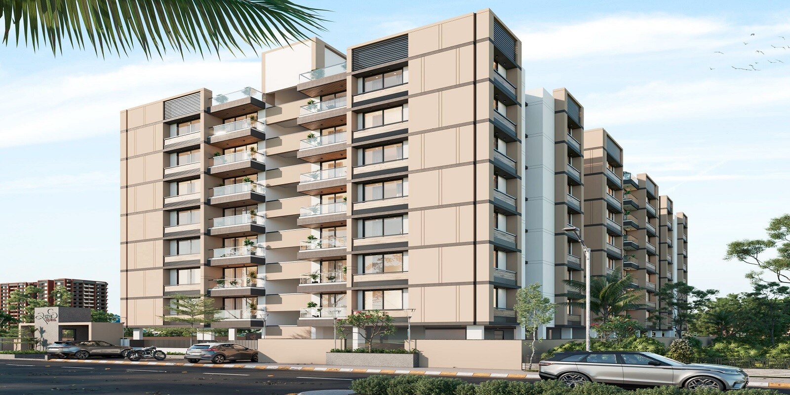 Shreem Samarth Royal residential project in Uvarsad
