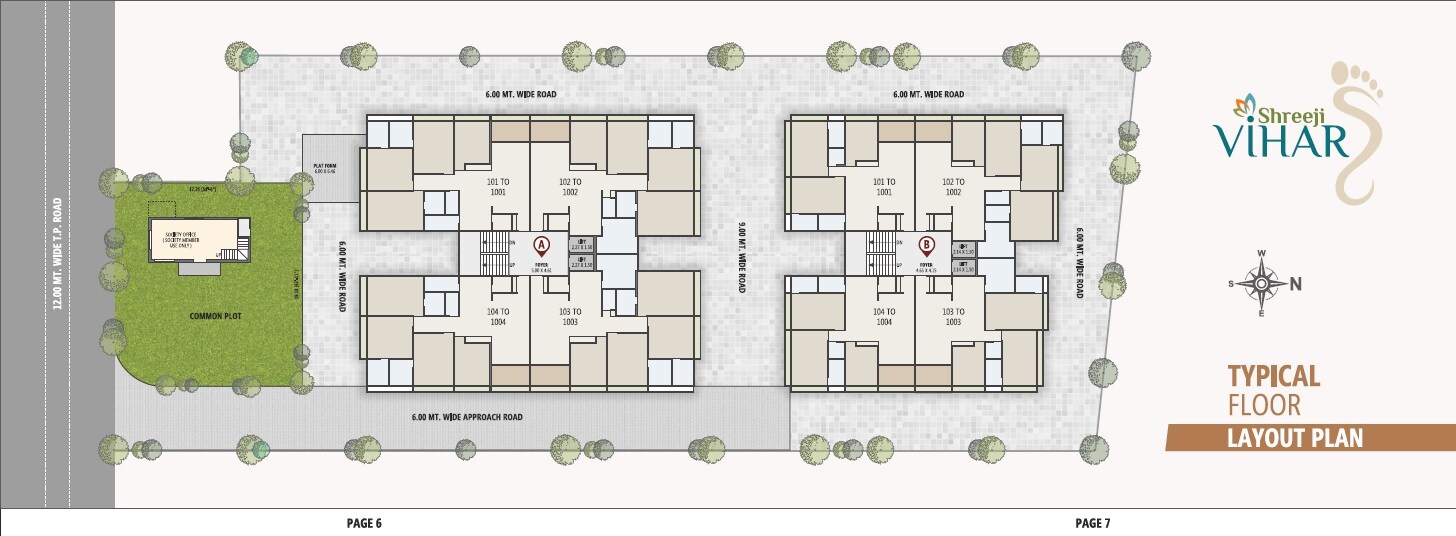 Shreenath Shreeji Vihar Floor Plans