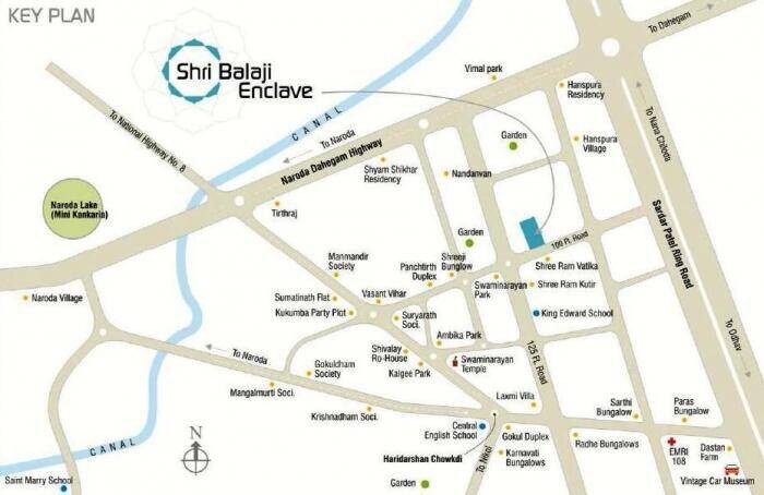 Shri Balaji Enclave Location Image