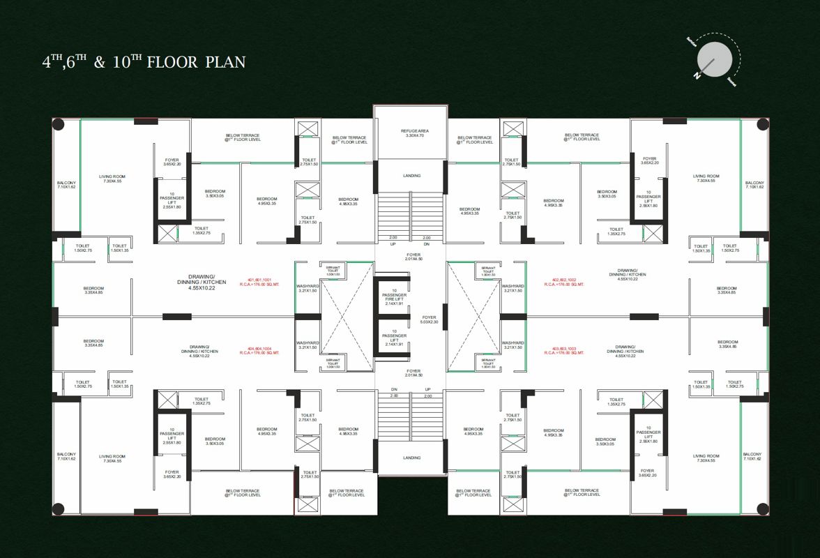 Shrimleela Saffron Floor Plans