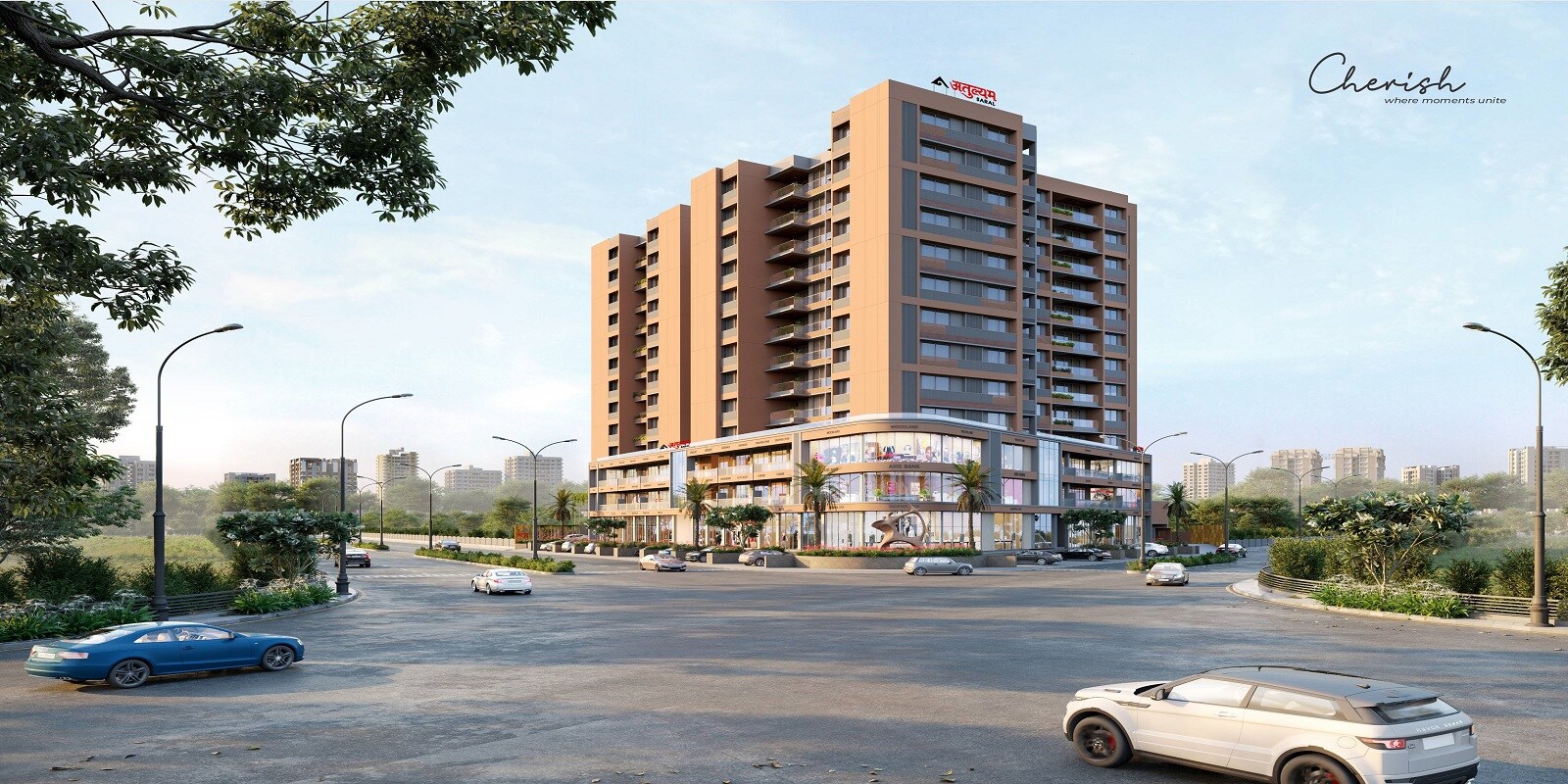 Shubh Atulyam Saral residential project in Kudasan
