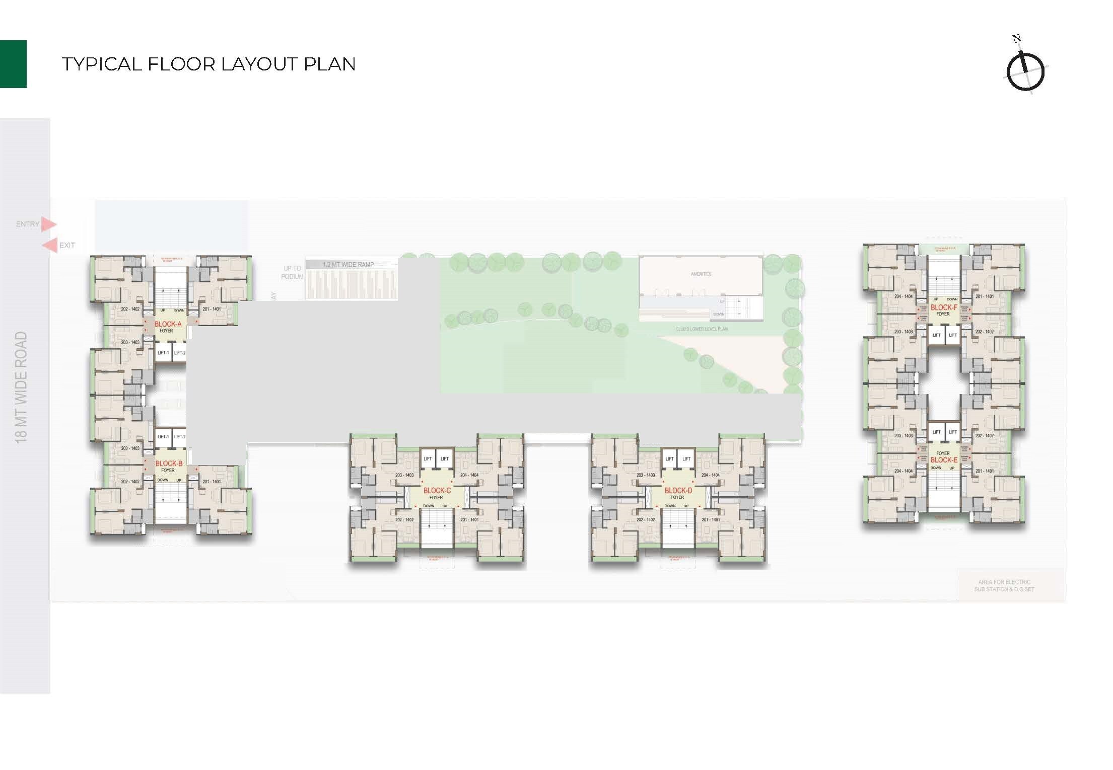 Siddhi Aarohi Nimbus Floor Plans