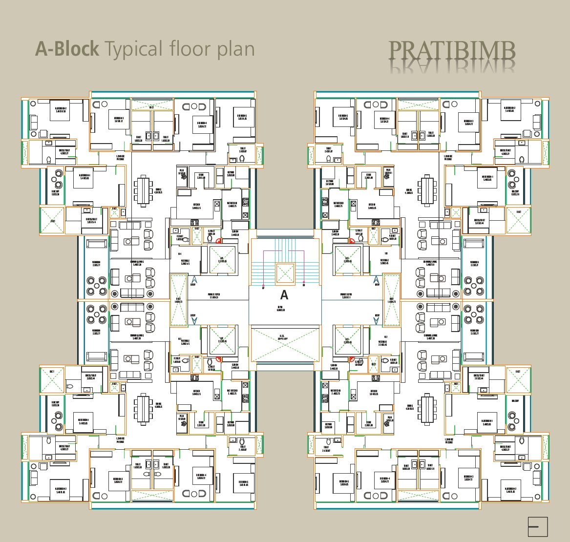 Siddhi Pratibimb Floor Plans