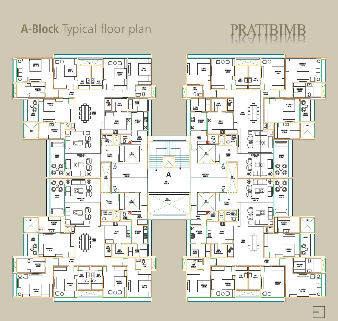 Siddhi Pratibimb Floor Plans