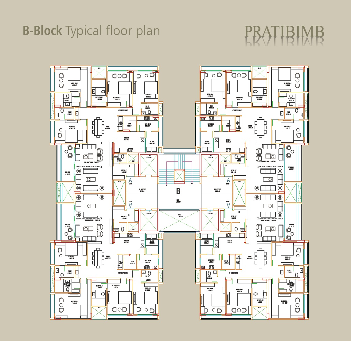 Siddhi Pratibimb Floor Plans