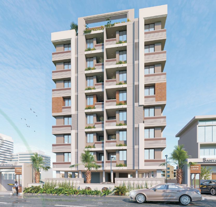 Siddhi Shantam Avenue Apartment Exteriors