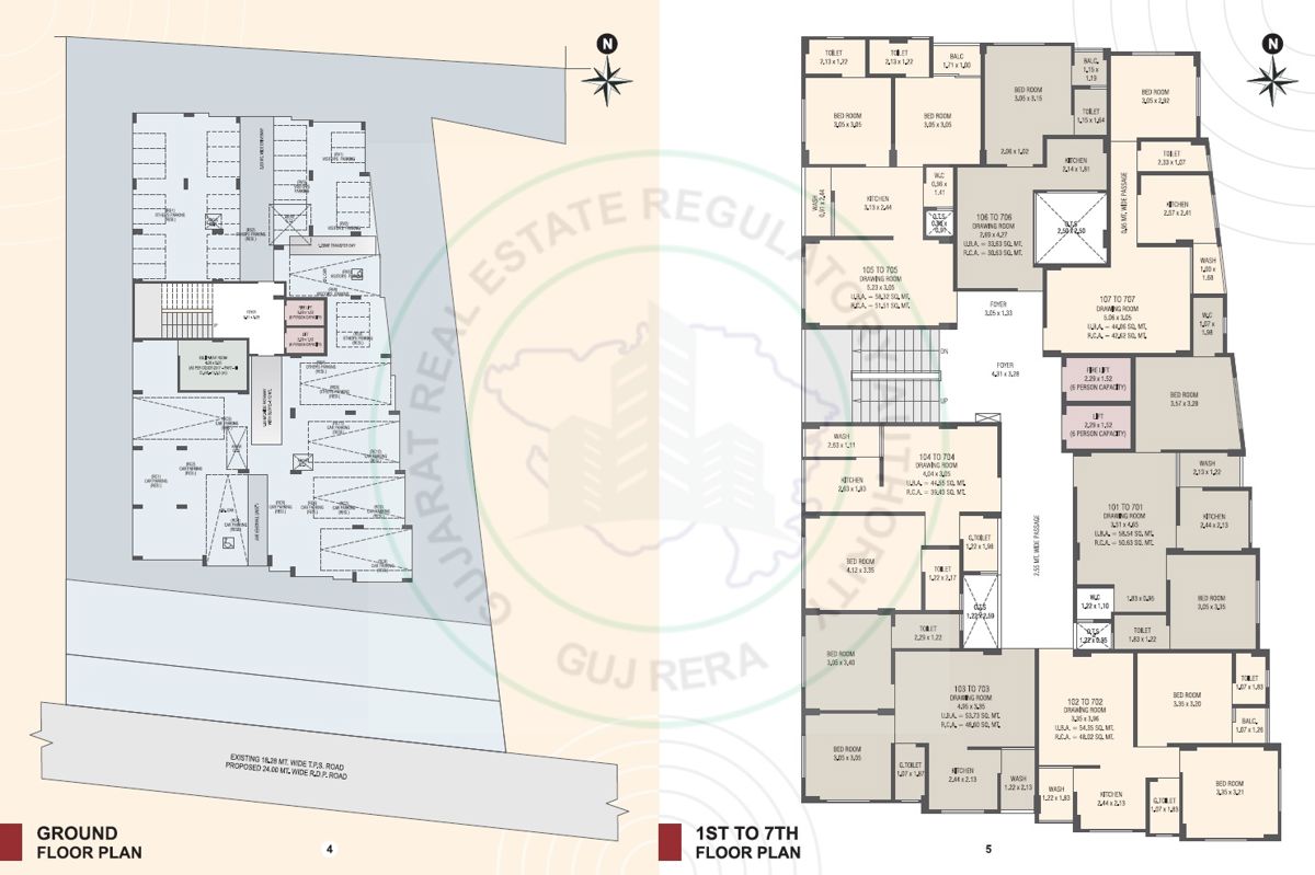 Siddhi Shantam Avenue Floor Plans