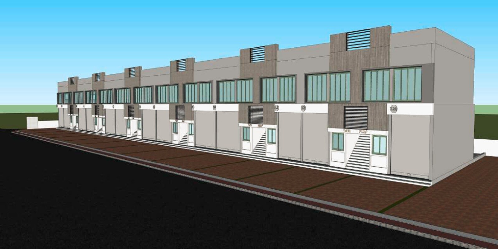 Silver II residential project in Kalol