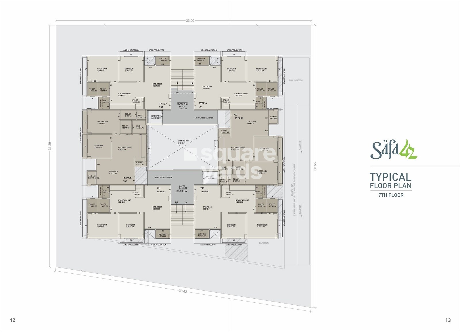 Representative image as actual visual unavailable for Sky Safa 42