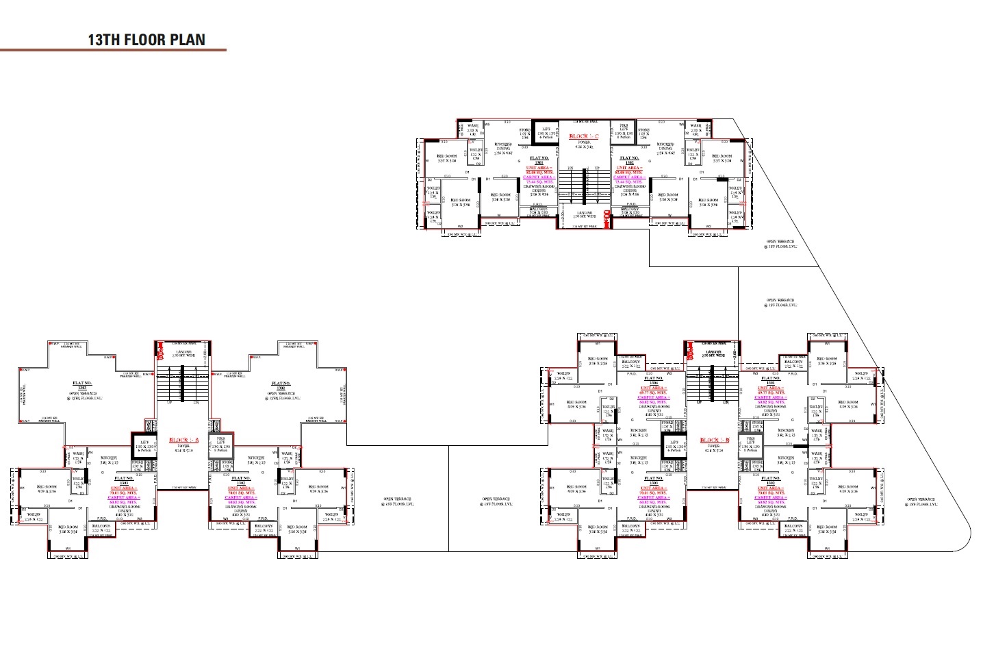 Sneh Sunrise Skyz Floor Plans