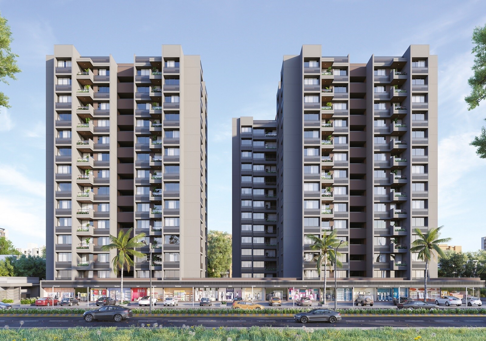 Sneh Sunrise Skyz residential project in Vatva