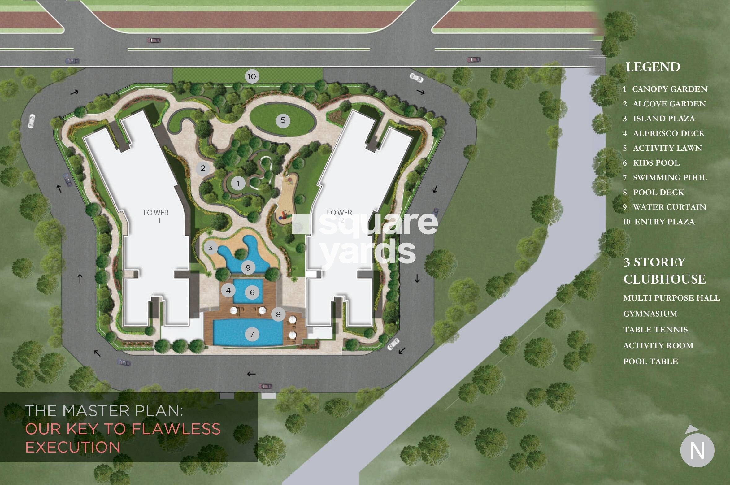 Sobha Dream Heights Master Plan Image