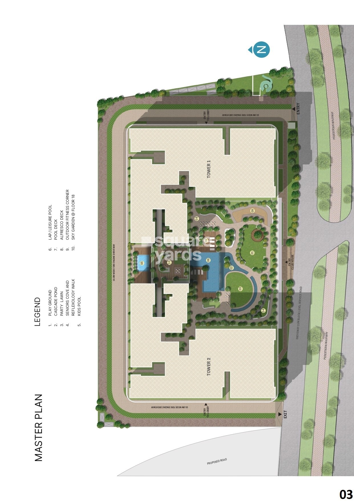 Sobha-Elysia_an aerial view of a cityscape of a building