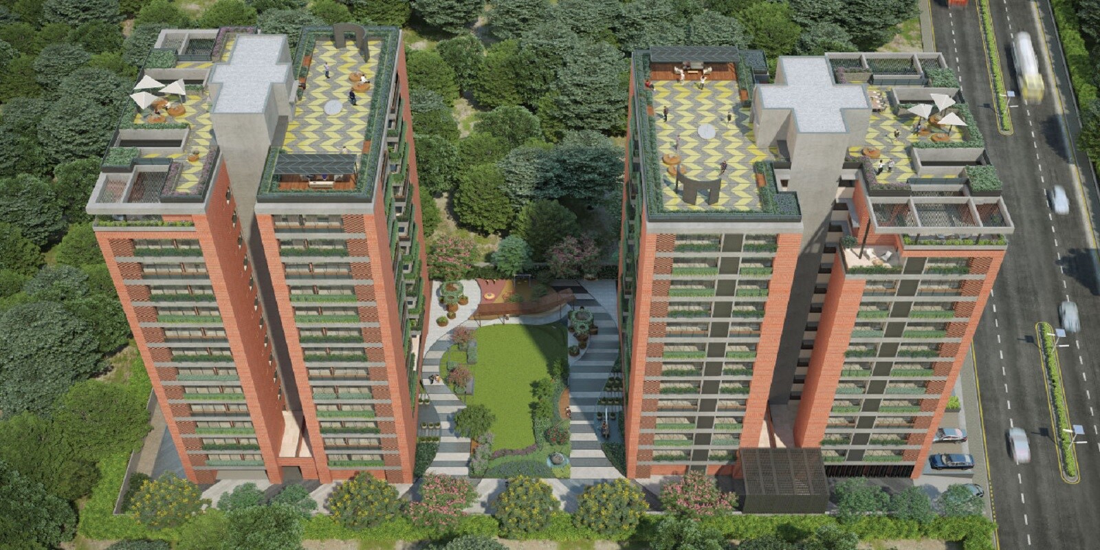 Solaire Atmos residential project in Sargaasan
