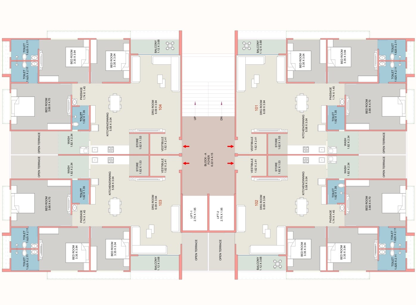 Somnath Viva Luxuria Floor Plans