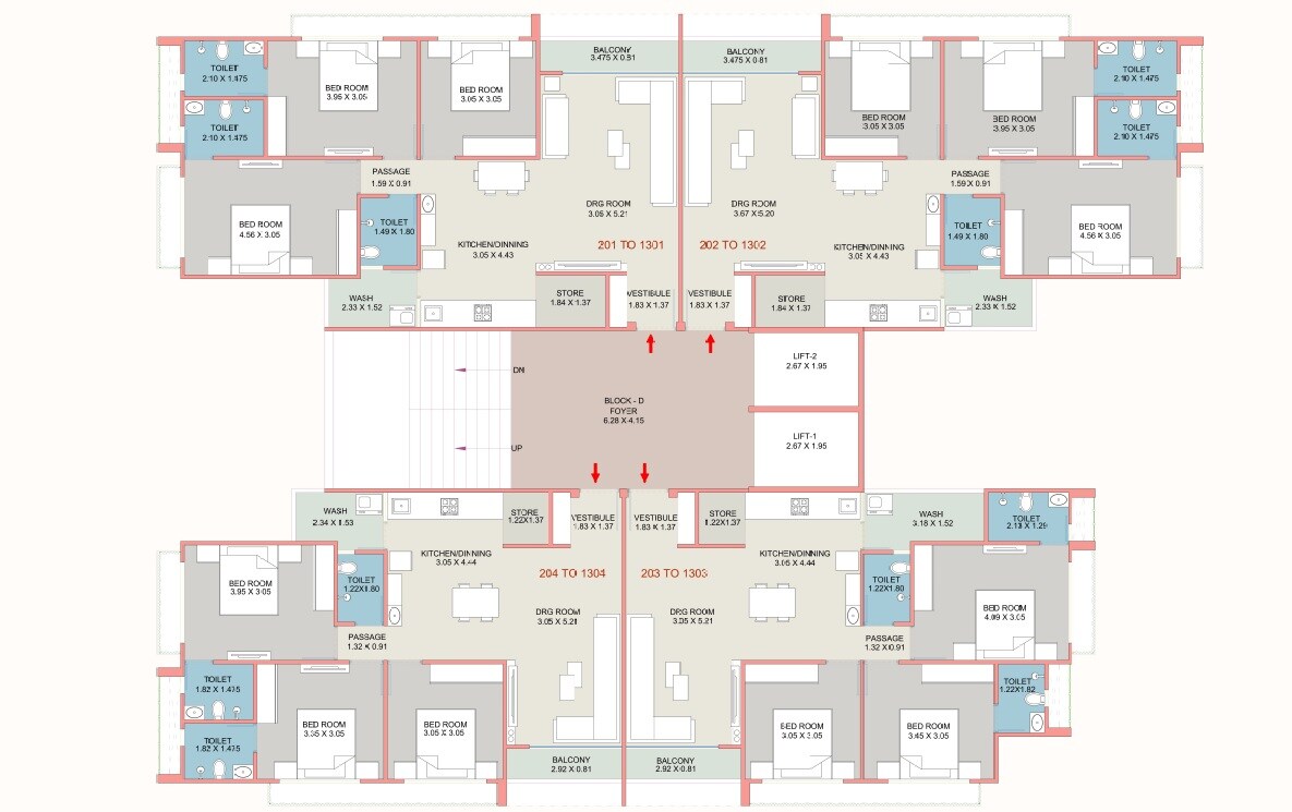 Somnath Viva Luxuria Floor Plans