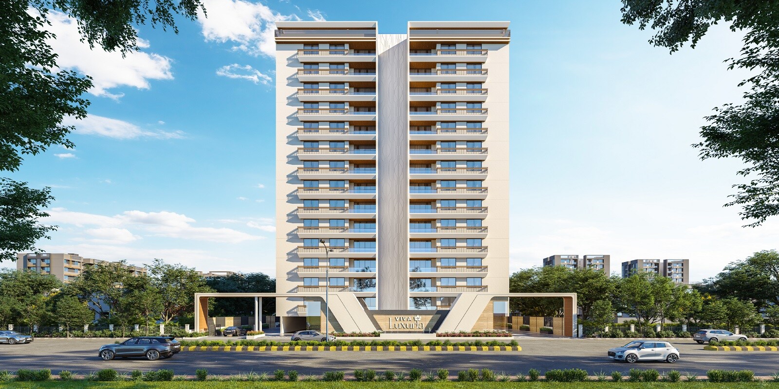 Somnath Viva Luxuria residential project in Hathijan