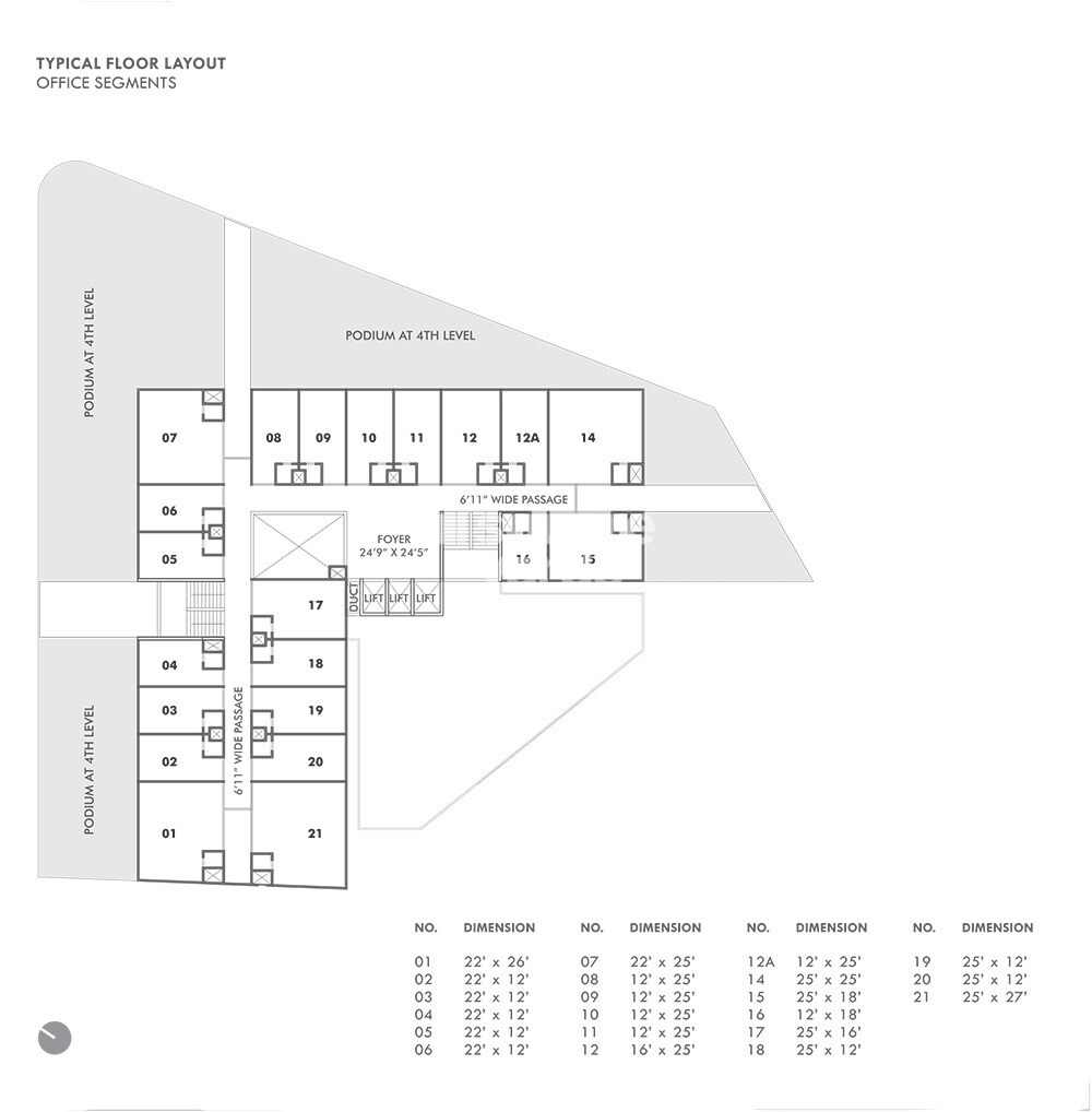 Sun Avenue One Floor Plans 3