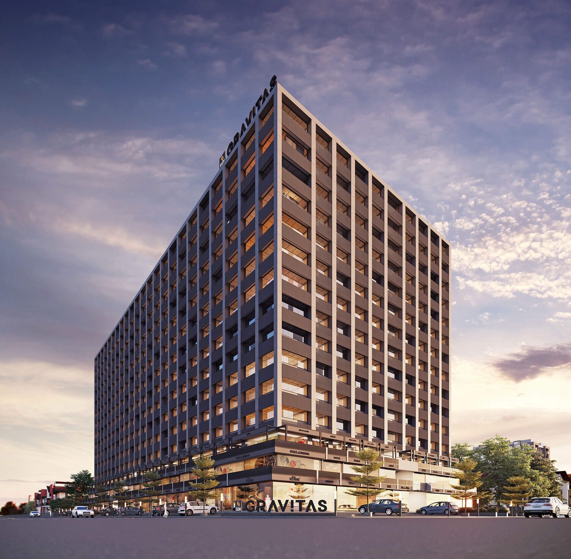 Sun Gravitas Commercial Exteriors 2