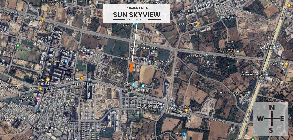Sun Skyview Location Image