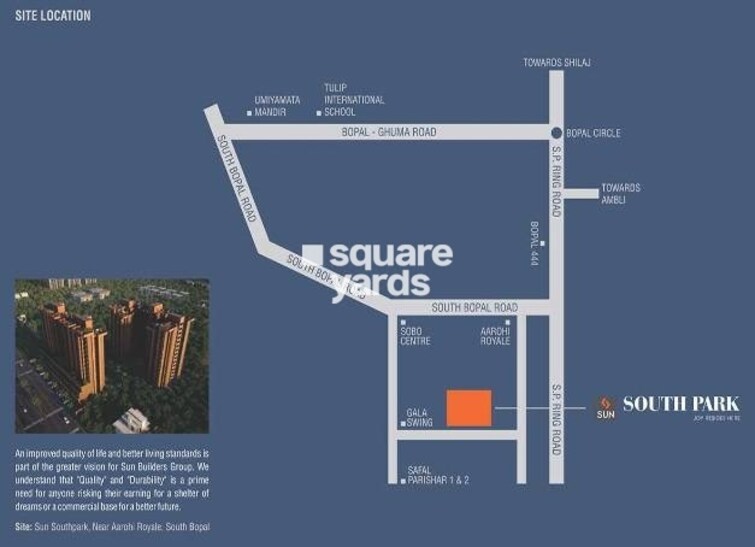 Sun South Park Location Image