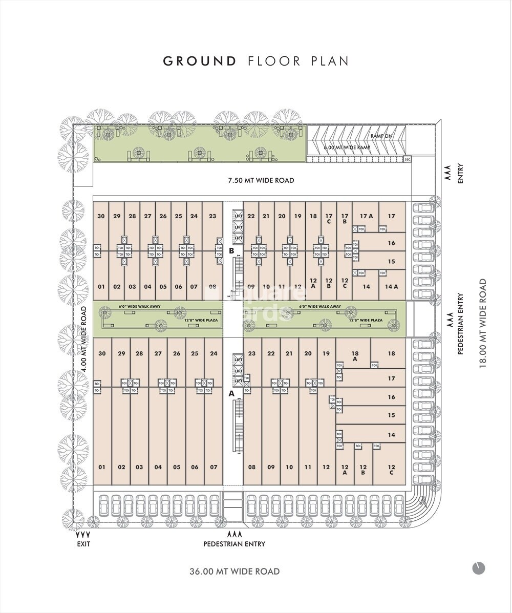 Sun South Street Floor Plans 1