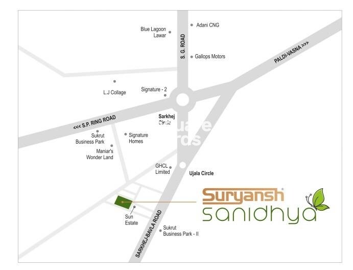 Sunbuildcon Suryansh Sanidhya Shivalaya Location Image