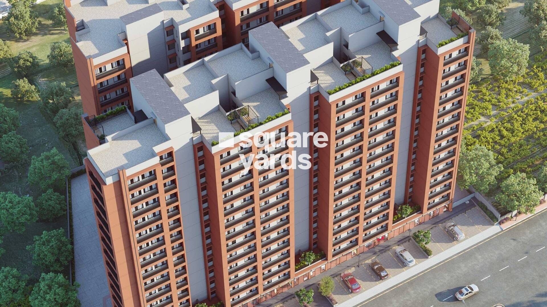 Sunbuildcon Suryansh Sanidhya Shivalaya Tower View