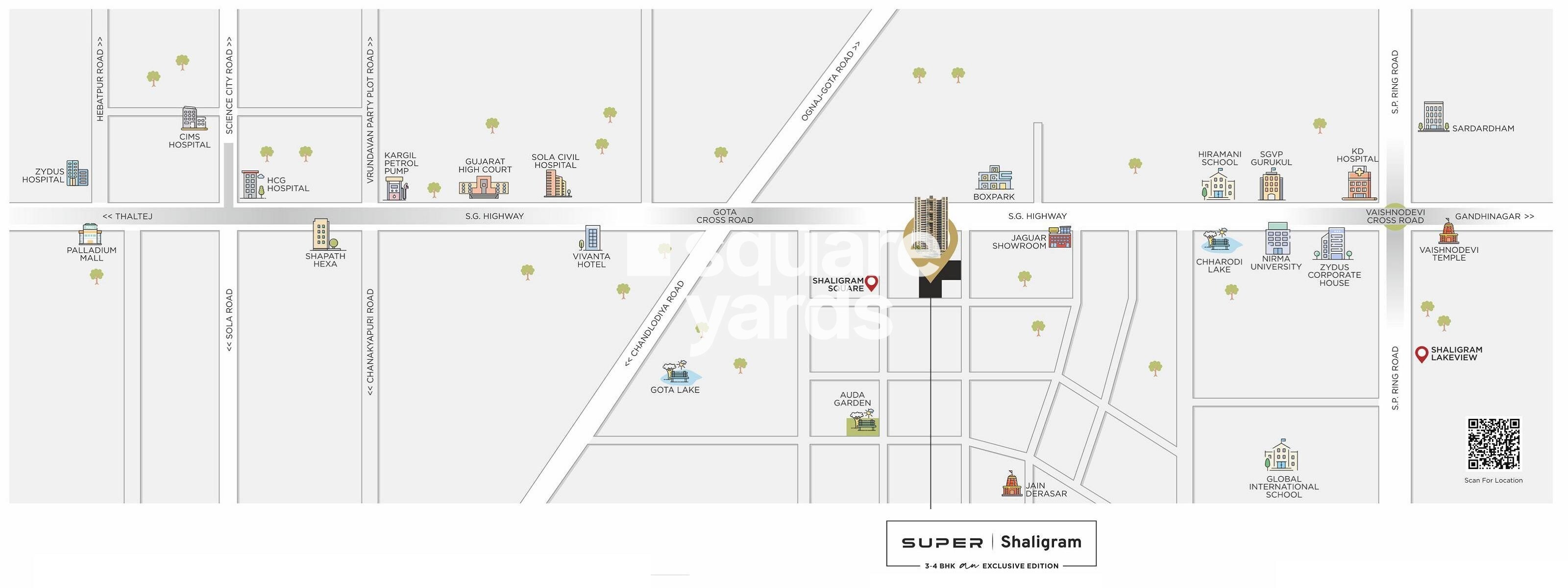 Super Shaligram Location Image