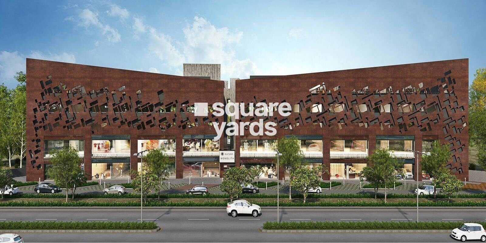 Suryan Monolith residential project in Sargaasan