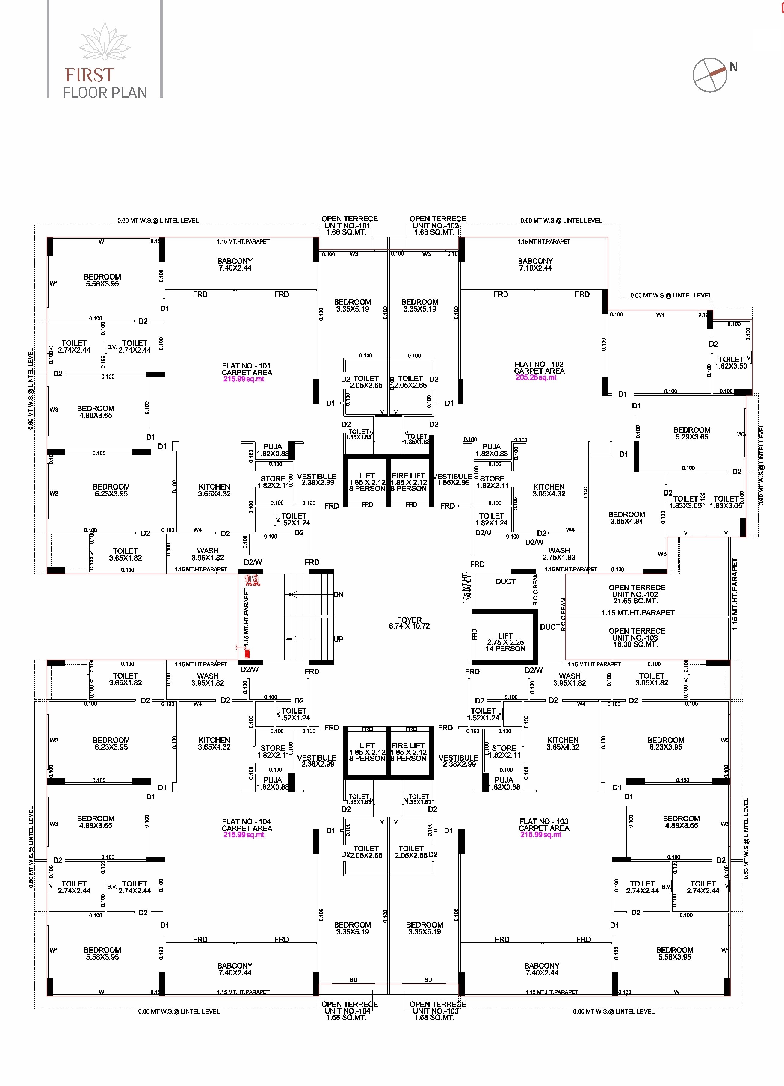 Swam Symphony Floor Plans