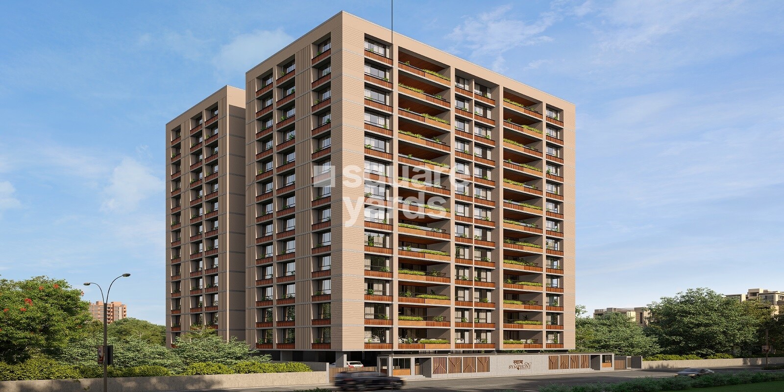 Swam Symphony residential project in Sola